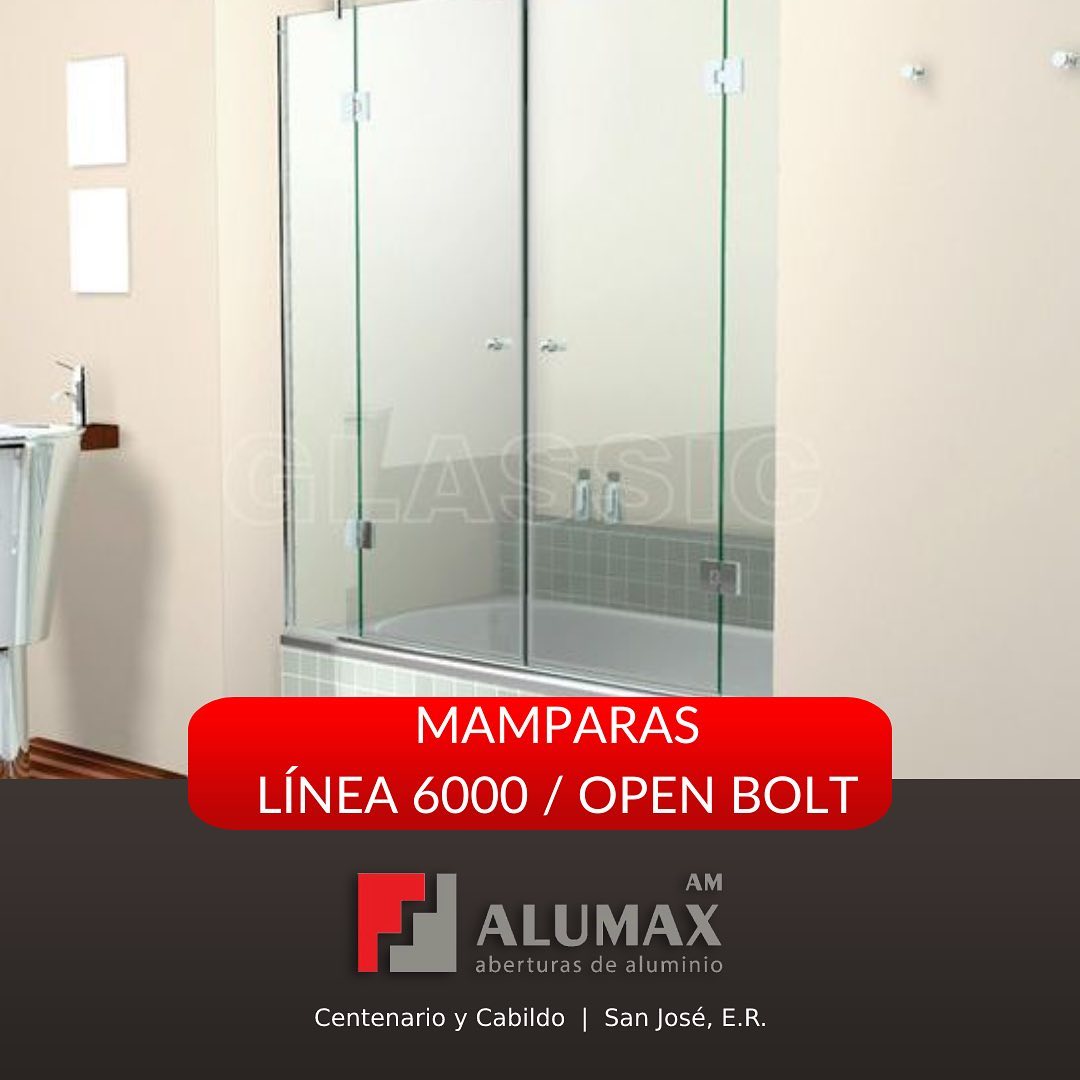 Mampara Línea 6000 - Open Bolt